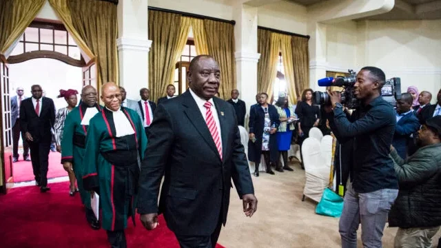 To 2024? ANC president Cyril Ramaphosa. (Photo: Delwyn Verasamy/M&G)